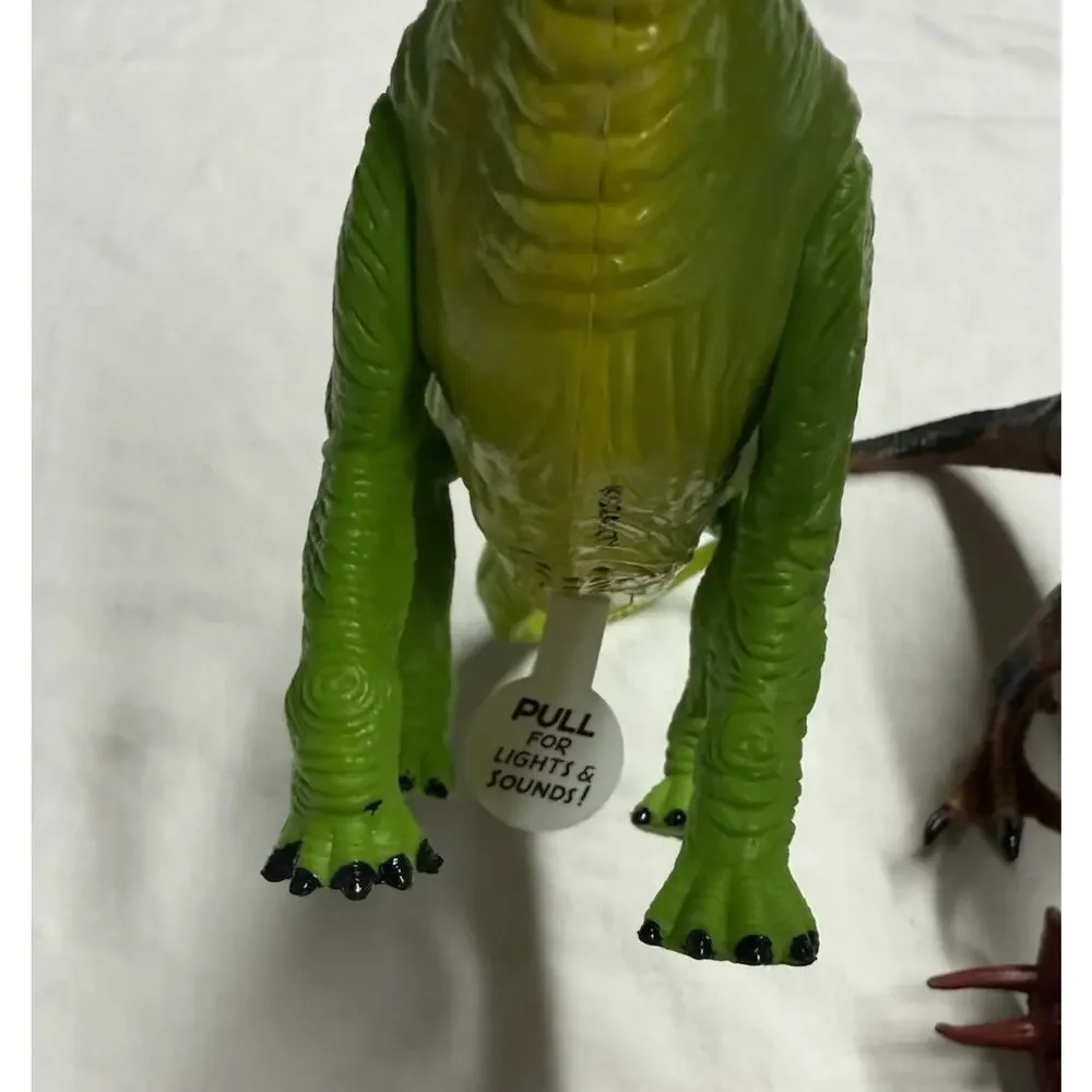 Jurassic World Dinosaur Figures Set Of 5 Make Sounds Different Sizes Kid Galaxy